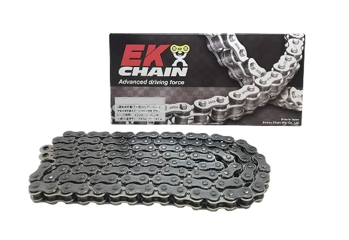 DRIVE CHAIN EK520H 110 LINKS HEAVY DUTY NON-O-RING NATURAL COLOR (34.3KN)
