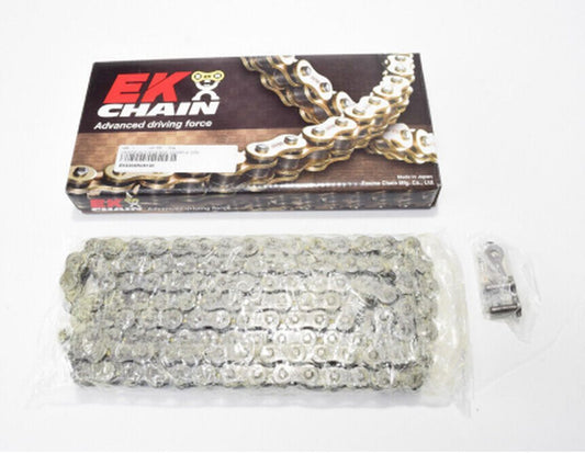 DRIVE CHAIN EK520SRO6 112 LINKS O-RING (UP TO 650CC/50HP) (37.8KN) (MADE IN JAPAN) (HOLLOW RIVET)