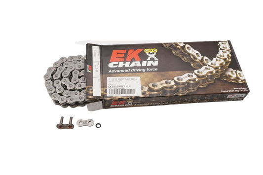 DRIVE CHAIN EK525SROZ2 110 LINKS O-RING (UP TO 750CC) (40KN) (MADE IN JAPAN) (RIVET)
