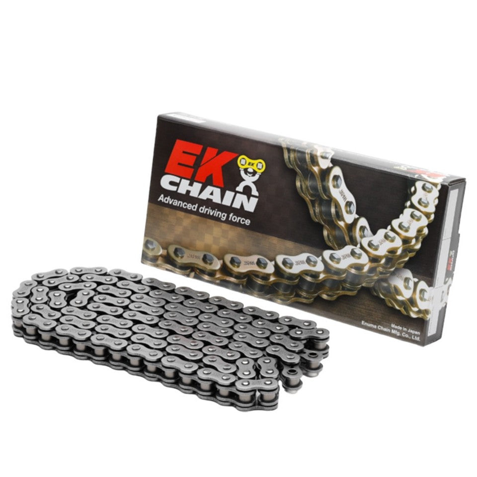 DRIVE CHAIN EK525MVXZ2 116 LINKS QX-RING (UP TO 1000CC) (41.8KN) (MADE IN JAPAN) (RIVET)