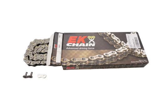 DRIVE CHAIN EK520MRD-7 120 LINKS NON-O-RING NATURAL COLOR (MOTOCROSS UP TO 500CC) (39.7KN) (MADE IN JAPAN) (CLIP)