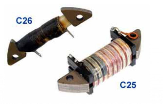 ALTERNATOR (STATOR) COILS SET HONDA CG125, KAWASAKI KDX250/200/125, SUZUKI RMX250