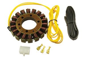 STATOR WINDING YAMAHA XV250 88-11, XT600E 95-02, XTZ660 91-98, SUZUKI LTF250/300, VZ800 97-04, KAWASAKI ZZR600, GPX