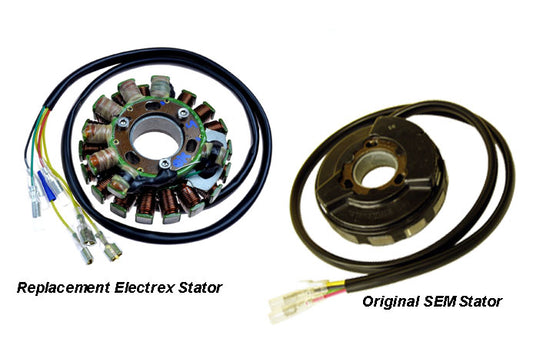 STATOR WINDING WITH LIGHTS HUSABERG UP TO 99, HUSQVARNA TE410/510, KTM 400/600/620 83-99 (LC4)