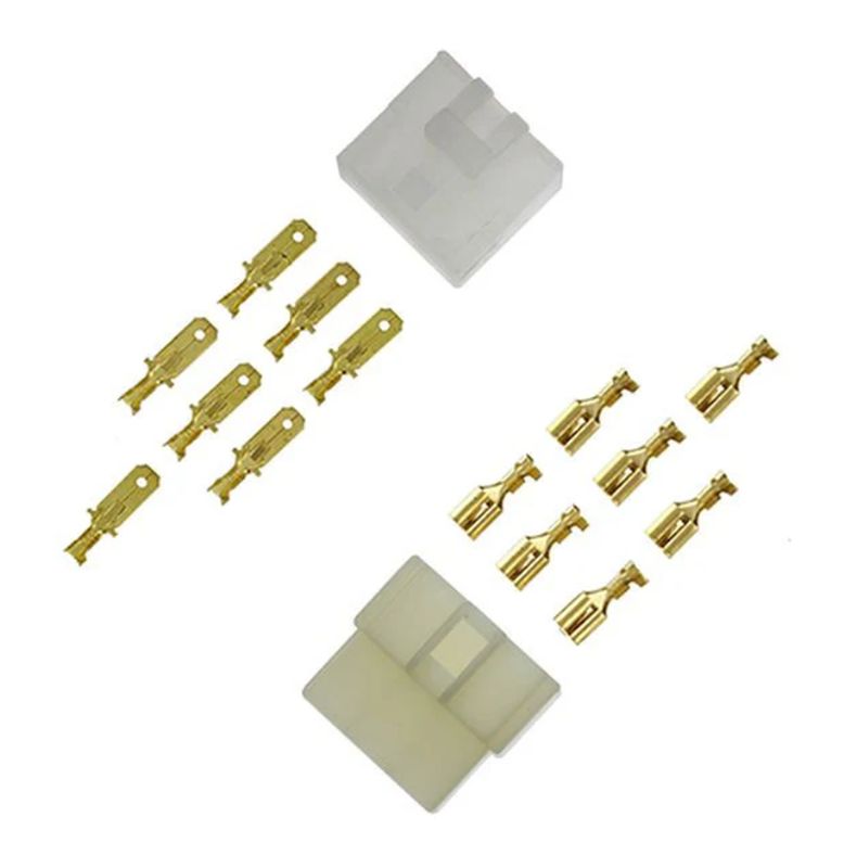 CONNECTOR / PLUG 6-PIN 1/4" (NEW TYPE) COMPLETE