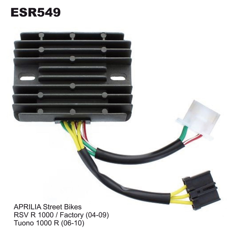 VOLTAGE REGULATOR APRILIA RSV1000 04-09, 1000/TUONO 06-10