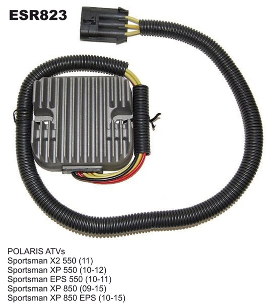 VOLTAGE REGULATOR POLARIS SPORTSMAN XP850 09-15, SPORTSMAN550 10-12 (4012678)