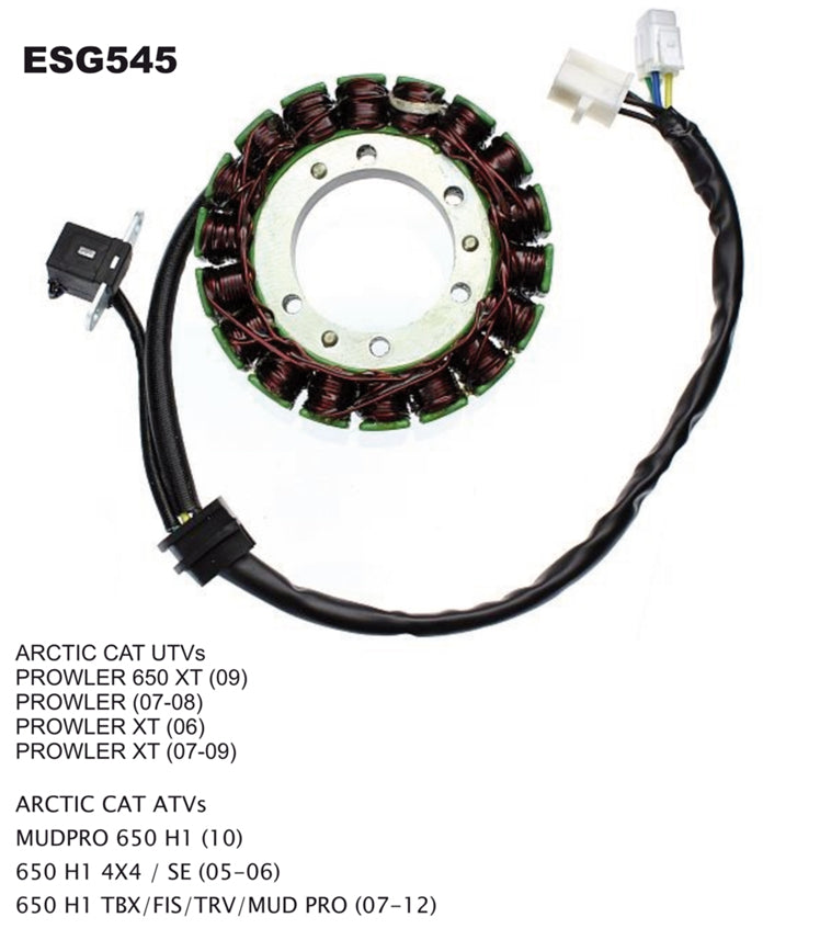 STATOR WINDING ARCTIC CAT 650 H1 06- (0802-037)