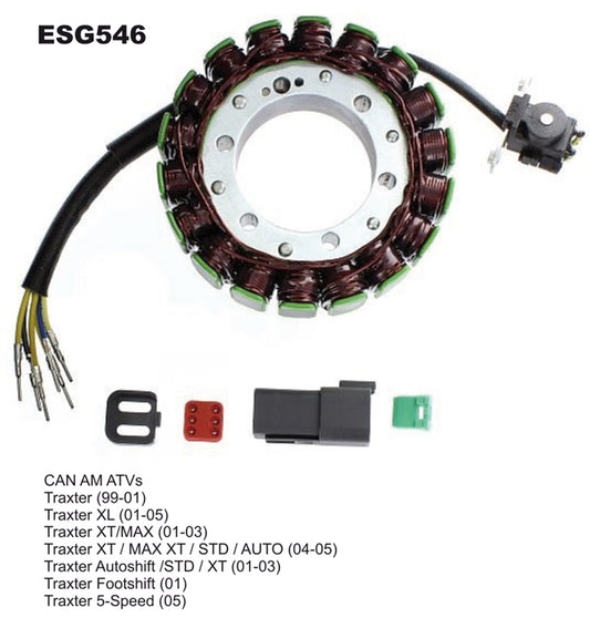 STATOR WINDING CAN-AM TRAXTER 500 99-05 (420296321)