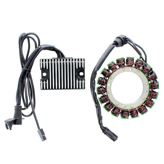 STATOR WINDING HARLEY-DAVIDSON XL SPORTSTER 883/1200 92-93 HIGH-POWER (3-PHASE + VOLTAGE REGULATOR ESR855 INCLUDED)