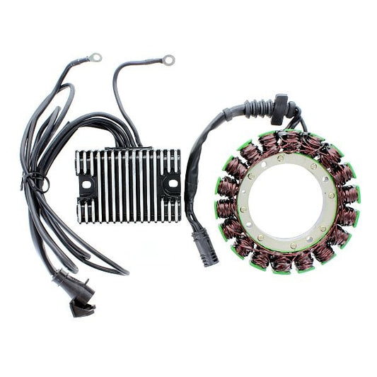STATOR WINDING HARLEY-DAVIDSON SOFTAIL 00, DYNA 99-03 (TWIN CAM88) (3-PHASE + VOLTAGE REGULATOR ESR852 INCLUDED)