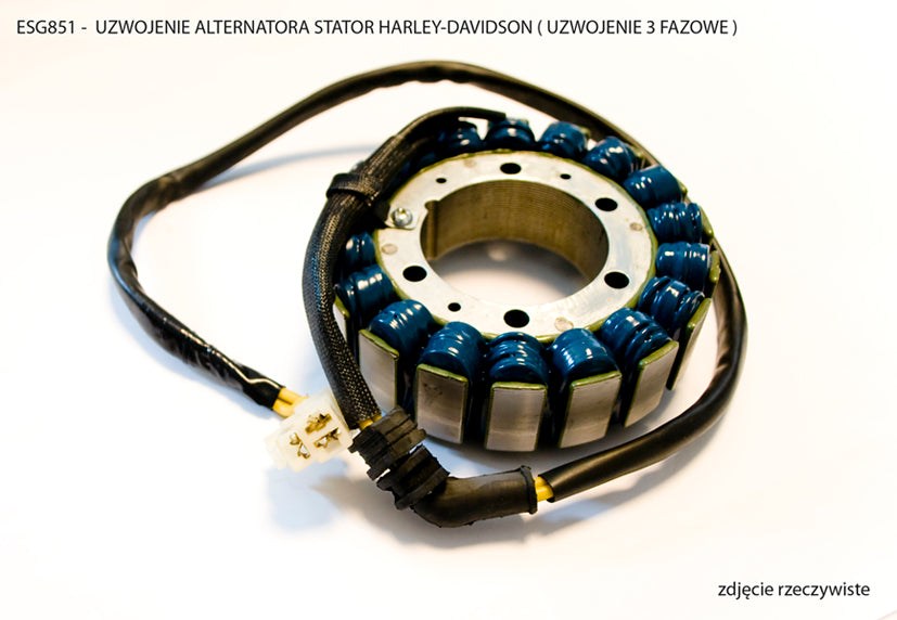 STATOR WINDING HARLEY-DAVIDSON (3-PHASE WINDING)