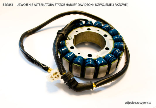 STATOR WINDING HARLEY-DAVIDSON (3-PHASE WINDING)