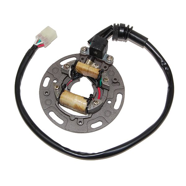 STATOR WINDING KAWASAKI KX125 95-97 (WITH PLATE & CABLES)