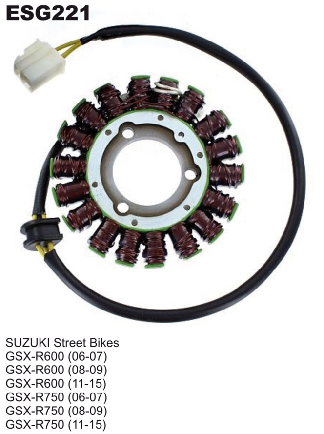 STATOR WINDING SUZUKI GSXR600 06-17, GSXR750 06-17