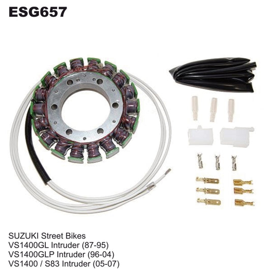 STATOR WINDING SUZUKI VS1400 INTRUDER 87-07