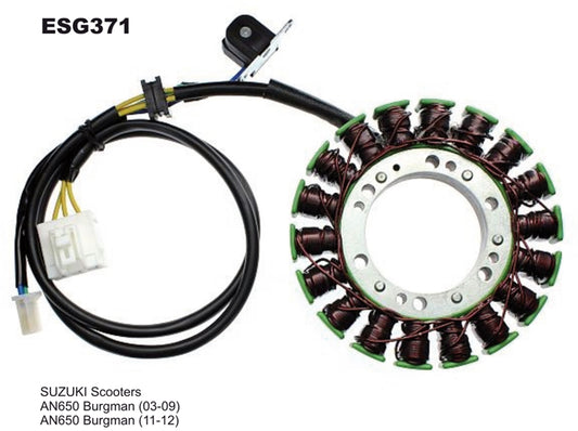 STATOR WINDING SUZUKI AN650 BURGMAN 03-12 (WITH PULSAR)