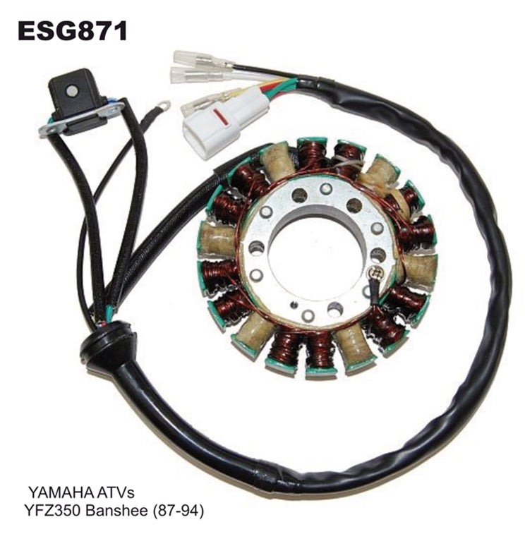 STATOR WINDING YAMAHA YFZ350 BANSHEE 87-94 (WITH PULSAR)