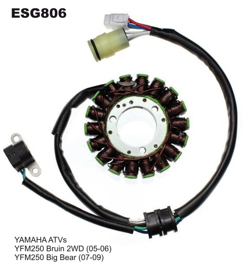 STATOR WINDING YAMAHA YFM250 BIG BEAR 07-09, BRUIN 05-06