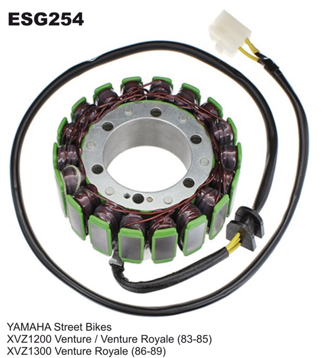 STATOR WINDING YAMAHA XVZ1200/1300 VENTURE ROYALE 83-89