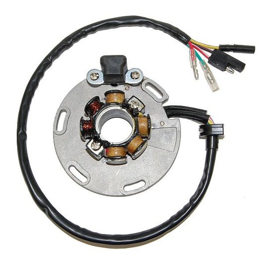 STATOR WINDING SUZUKI RM125 87-91, RM250 87-93 WITH LIGHTS (35W)