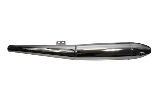 EXHAUST TIP (MUFFLER) CHROME LEFT (OEM STYLE) BMW R50/5, R75/5, R60/5 69-72 (LENGTH 81.5CM)