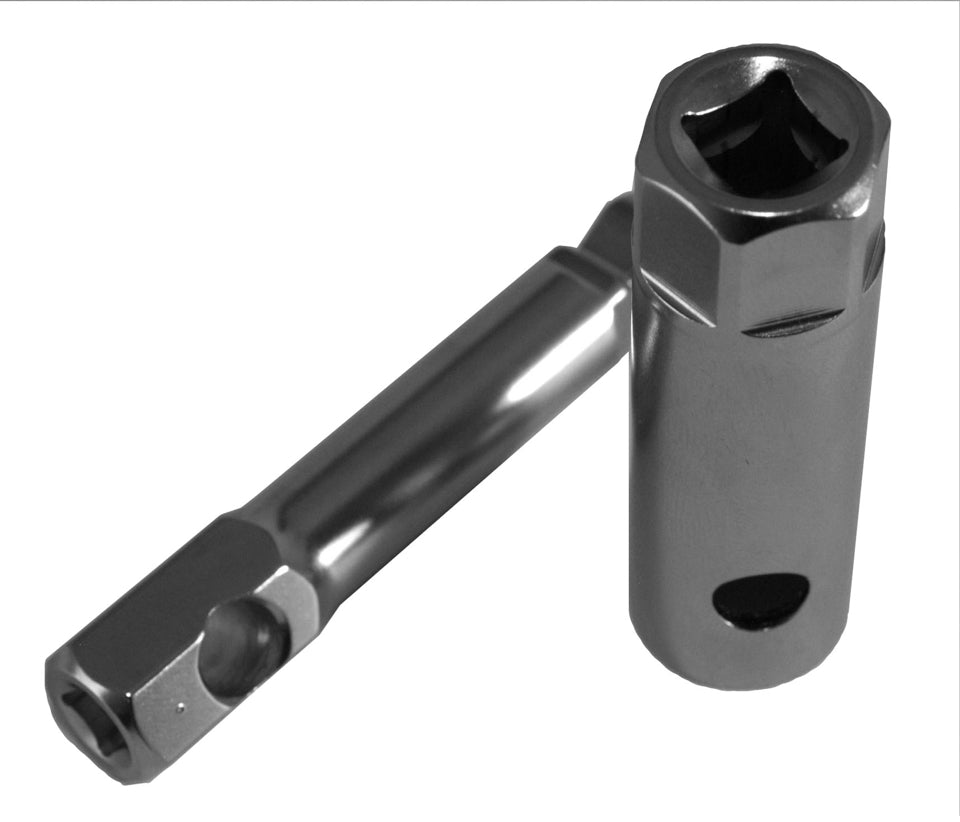 SPARK PLUG WRENCH JOINTED SWIVEL FOR 16MM SPARK PLUG (FOR 19MM, 5/8", AND 3/8" WRENCHES)