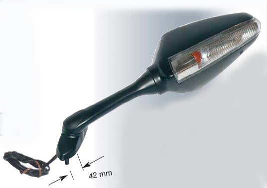 LEFT MIRROR SUZUKI GSXR1000 05-06, GSXR600/750 06