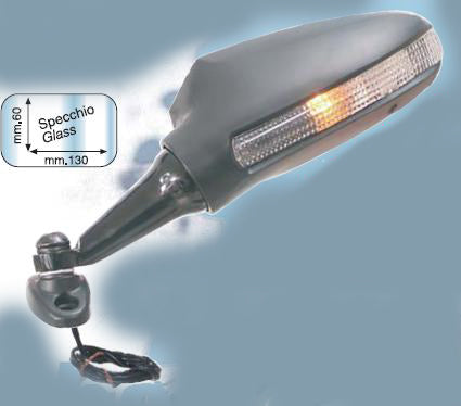 LEFT MIRROR WITH INDICATOR YAMAHA R1/R6 (21W)