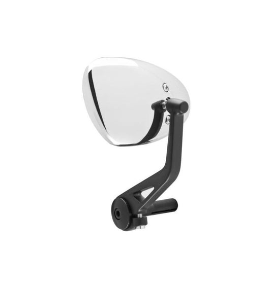 BAR-END MIRROR LEFT COLOR SILVER