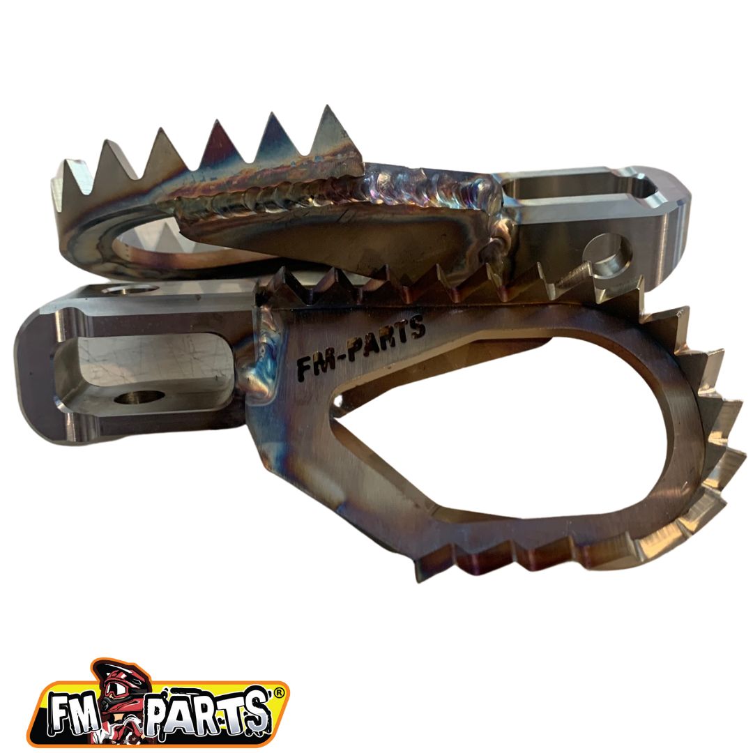 OFFSET FOOTPEGS (SET) STAINLESS BETA 20-24 STEEL COLOR