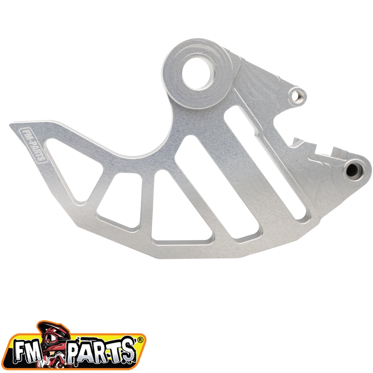 REAR BRAKE DISC GUARD ALUMINIUM GAS GAS / HUSQVARNA / KTM 03-23 SILVER