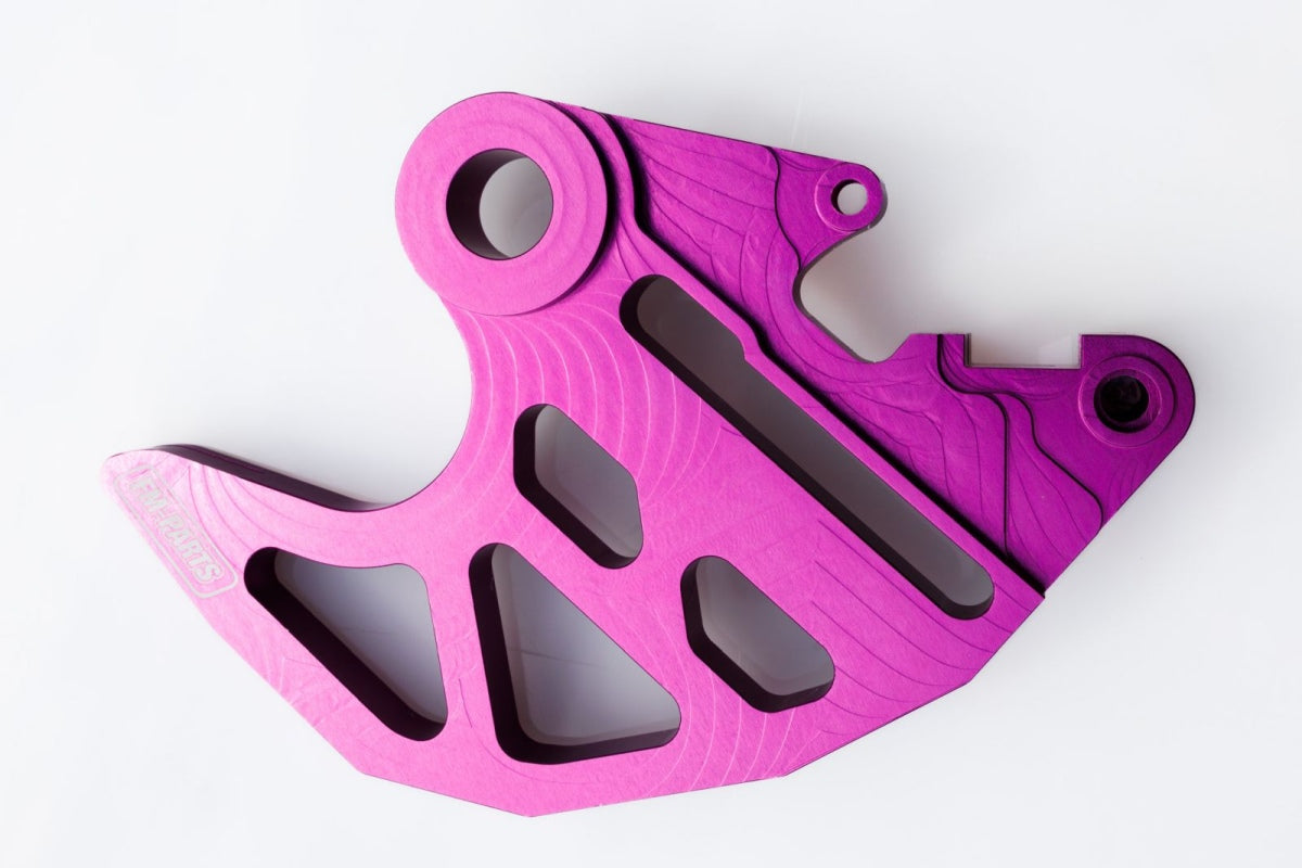 REAR BRAKE DISC GUARD ALUMINIUM GAS GAS / HUSQVARNA / KTM 24-25 PURPLE