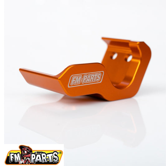 FRONT LOWER SHOCK GUARD (WITH MOUNTING KIT) HUSQVARNA/KTM ALUMINIUM