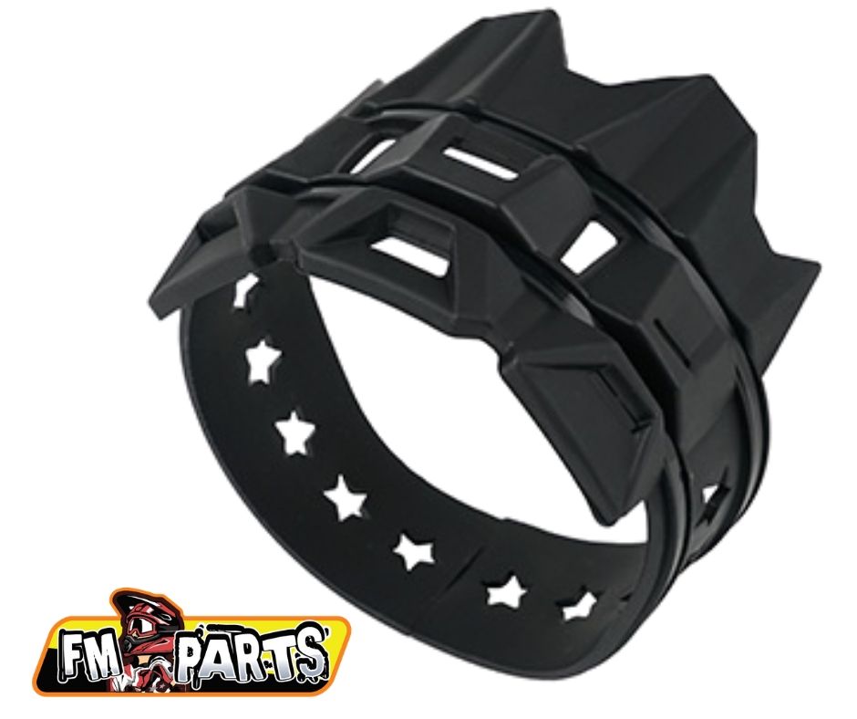 UNIVERSAL MUFFLER GUARD BLACK