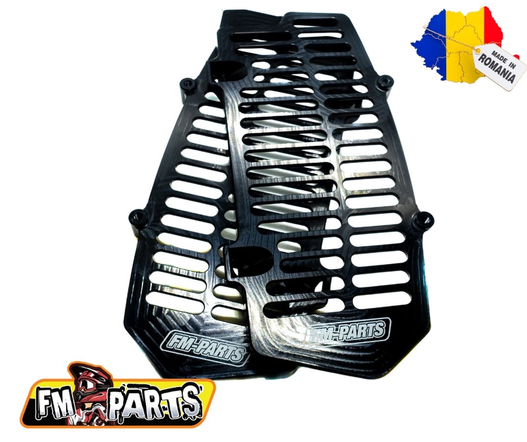 RADIATOR GUARDS (GRILLE) ALUMINIUM 20-23 HUSQVARNA/KTM BLACK