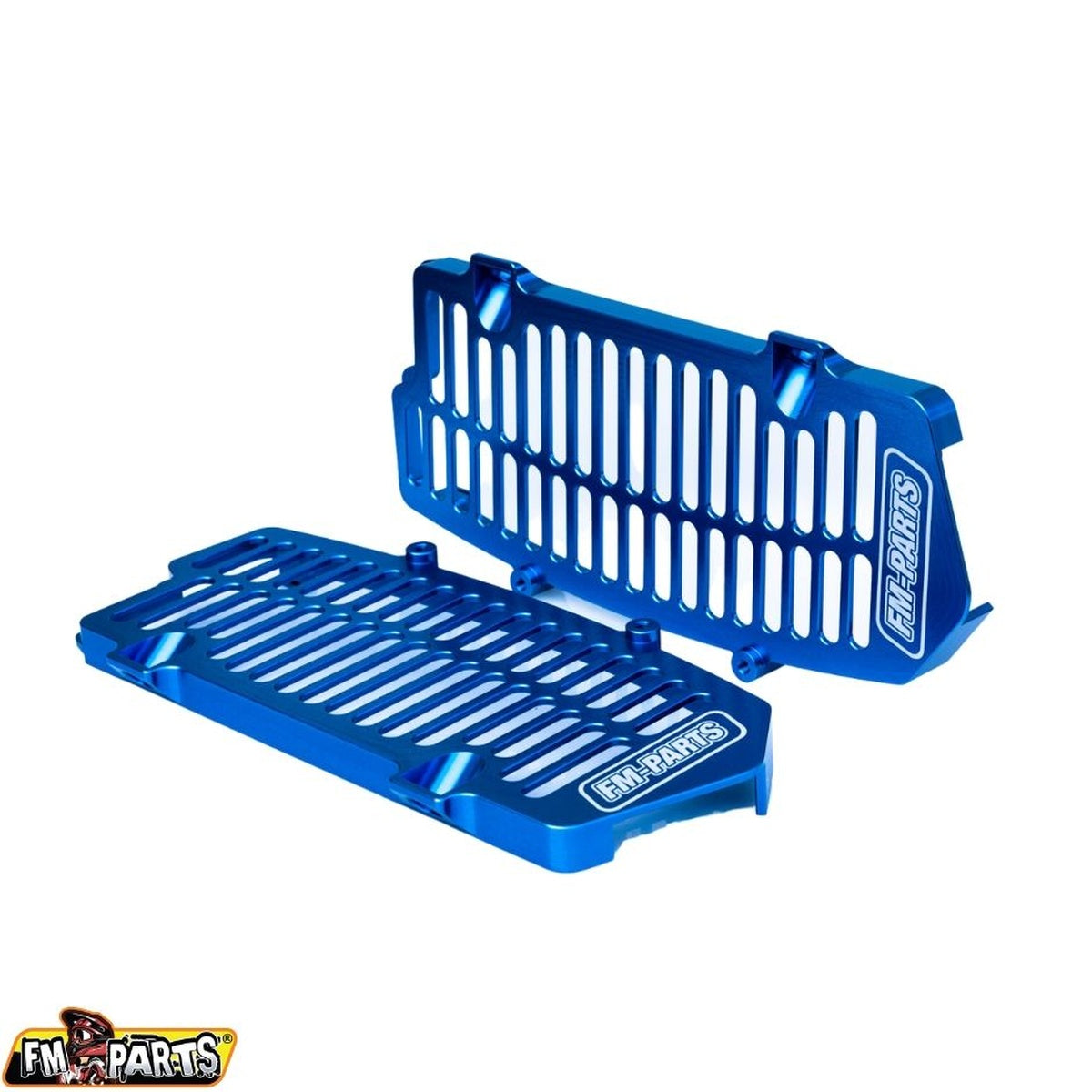 RADIATOR GUARDS (GRILLE) ALUMINIUM 20-25 TBI/TPI GAS GAS/KTM/HUSQVARNA BLUE