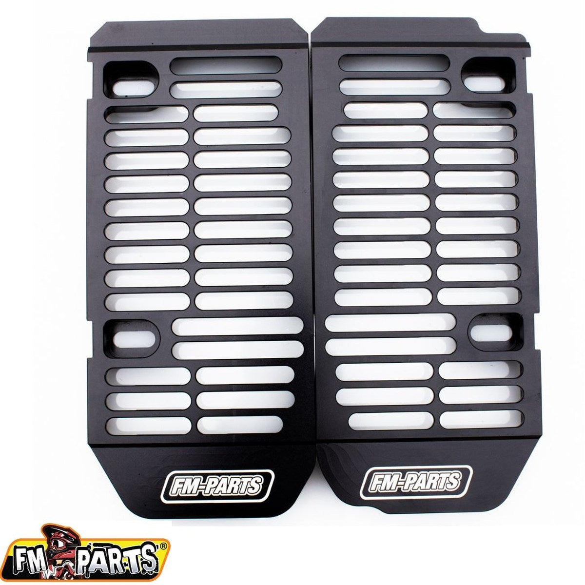RADIATOR GUARDS (GRILLE) ALUMINIUM MR 21-23 RIEJU BLACK