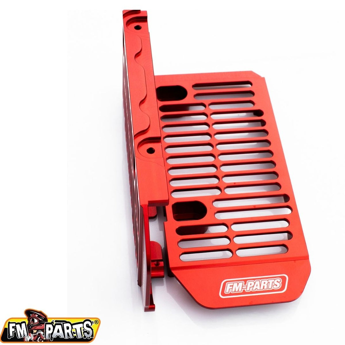 RADIATOR GUARDS (GRILLE) ALUMINIUM MR 21-23 RIEJU RED