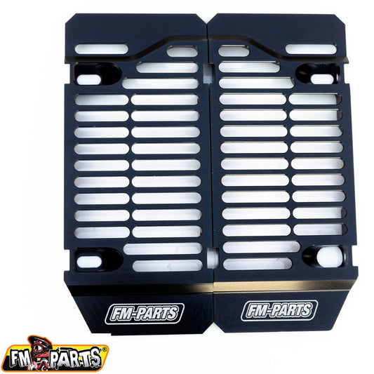 RADIATOR GUARDS (GRILLE) ALUMINIUM 14-24 SHERCO BLACK