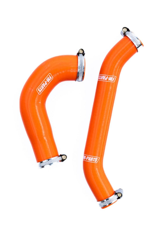 SILICONE RADIATOR HOSES EC 250/300 TPI 24 GAS GAS TE/TEI 250/300 TPI 24 HUSQVARNA EXC 250/300 TPI 24 KTM ORANGE