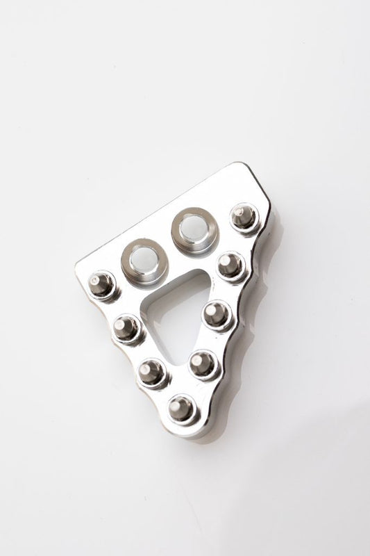 BRAKE PEDAL TIP (WIDE) HUSQVARNA/KTM SILVER