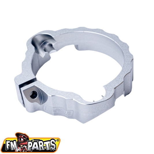 EXHAUST OUTLET FLANGE REINFORCEMENT 17-22 HUSQVARNA/KTM SILVER