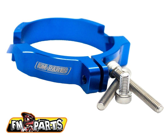 EXHAUST OUTLET FLANGE REINFORCEMENT 17-24 HUSQVARNA/KTM BLUE