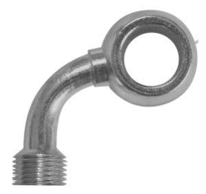 BRAKE HOSE FITTING HOM 45° SIDE CHROME