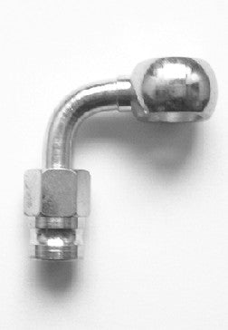BRAKE HOSE END FITTING COMPLETE Ø10MM ANGLE 90°