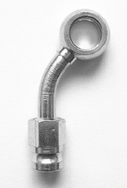 BRAKE HOSE END FITTING COMPLETE Ø10MM ANGLE 45° SIDE
