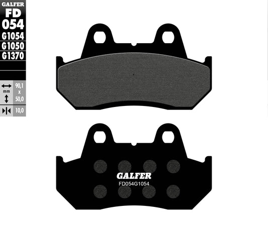 BRAKE PADS KH069 SEMI-METALLIC