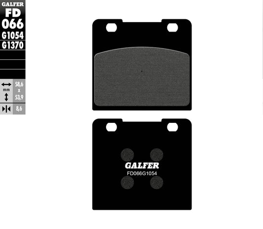 BRAKE PADS KH103 SEMI-METALLIC