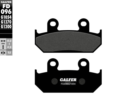 BRAKE PADS KH121 / KH203 SEMI-METALLIC